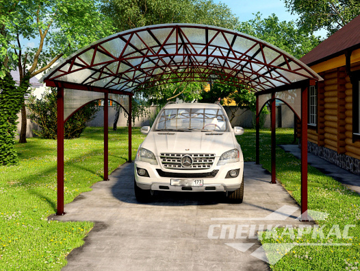 Металлический навес для машины №36 - фото 553