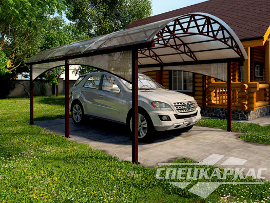 Металлический навес для машины №36 - фото 552